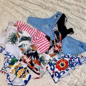 Lot of zaful bikinis (6 sets + 1 bottom)